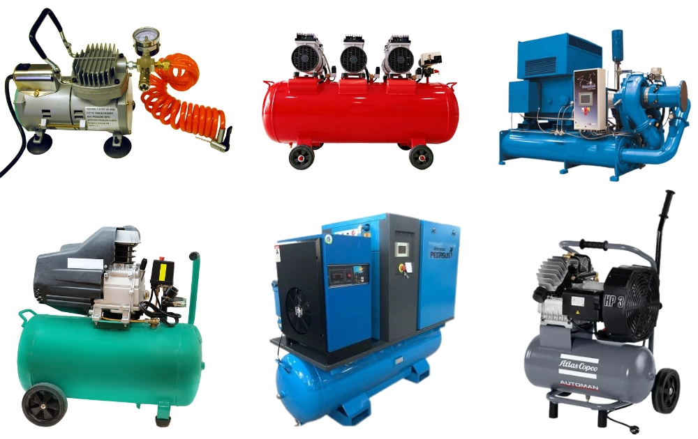 Phân biệt các loại máy nén khí phổ biến hiện nay