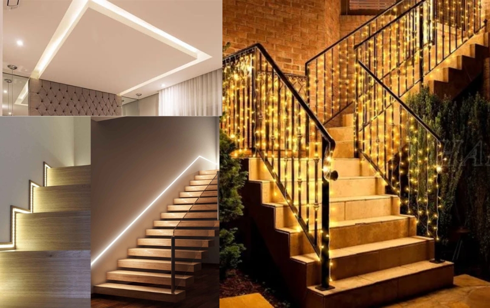 Các cách trang trí đèn LED dây đẹp cho từng không gian