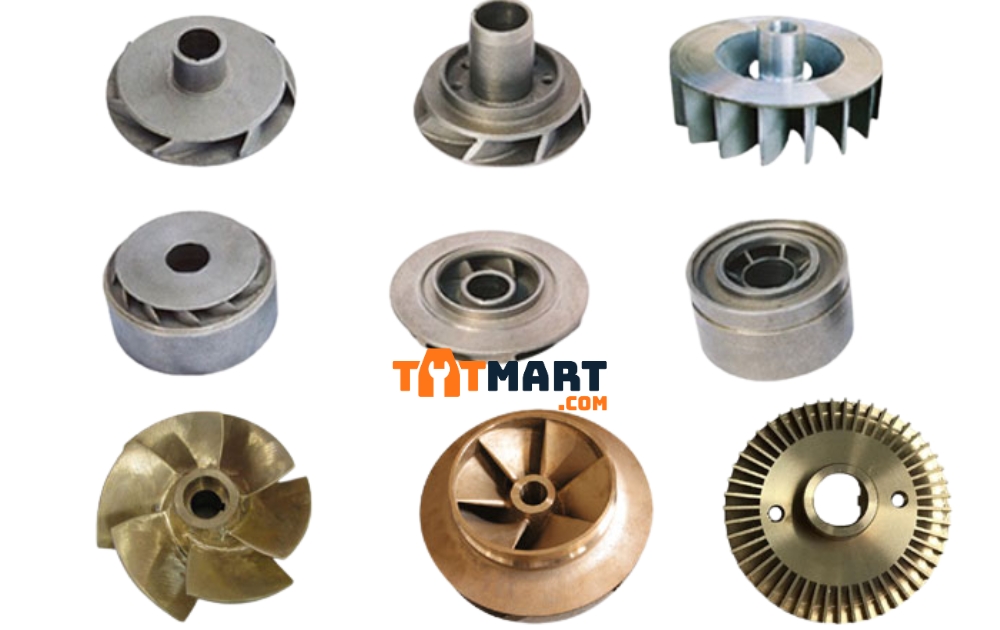 Các loại cánh quạt máy bơm nước phổ biến hiện nay