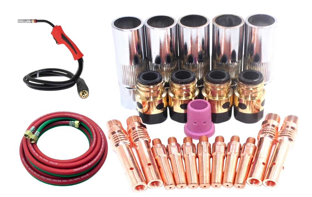 Tổng hợp các loại phụ kiện máy hàn MIG cần có 