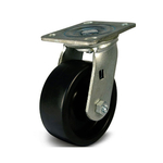 Bánh xe chịu nhiệt Phenolic dòng 490 tải trọng nặng trục xoay Ethos 491XHQ100P45