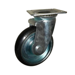 Bánh xe cao su dòng 660 tải trọng trung bình trục xoay Ethos 661PRZ075J01