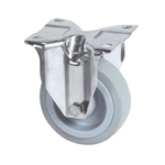 Bánh xe cao su dòng 8470 tải trọng nặng trục cố định Tente 8478UFX200P63