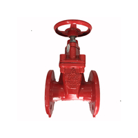 Van cổng ty chìm tay quay Shin Yi RVHX-0080-16-D2R màu đỏ