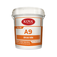 Sơn giao thông Kova SGT A9 hệ nước phản quang - 20KG - Trắng