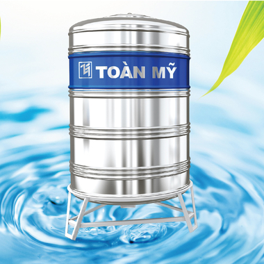 Bồn nước inox đứng Toàn Mỹ BD 1000L