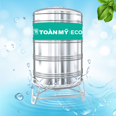 Bồn nước inox đứng Eco Toàn Mỹ BD 2500L - (1150)