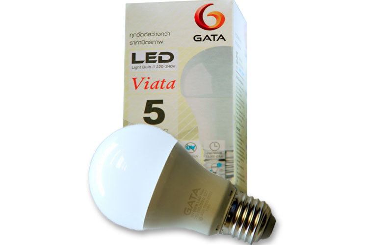 Bóng đèn LED 5W đuôi E27 Gata TL01-5D ánh sáng trắng