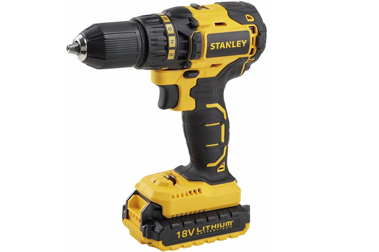 Máy khoan dùng pin 18V/2Ah không chổi than Stanley SBD201D2K-B1
