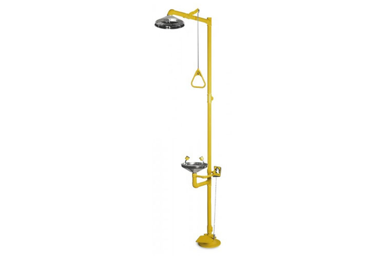 Bồn rửa mắt khẩn cấp bằng nhựa mở van bằng tay PROGUARD PG 1002AB