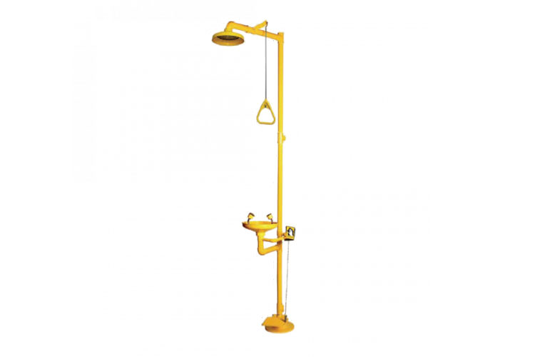 Bồn rửa mắt khẩn cấp bằng nhựa mở van bằng tay PROGUARD PG 1002AB