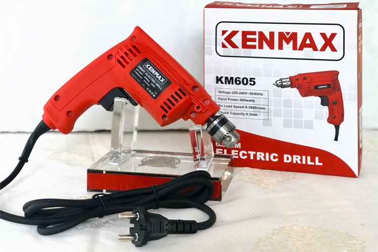 Máy khoan điện 6.5mm/260W Kenmax KM605