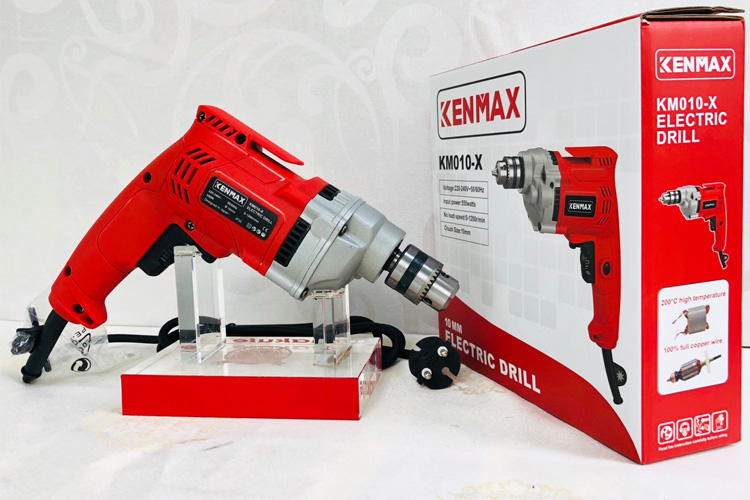 Máy khoan điện 10mm/550W Kenmax KM010-X